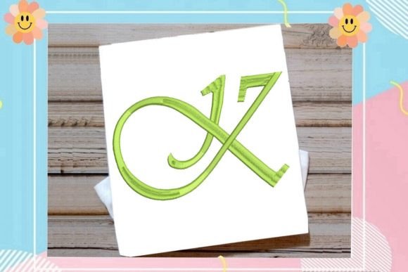 Beautiful Monogram K Letter: Holiday Design Review