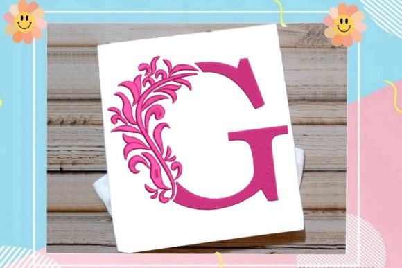 Beautiful Monogram Letter G: A Holiday Design Review