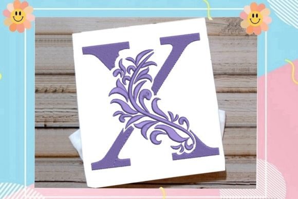 Beautiful Monogram Letter X: A Designer’s Review for Boutique Apparel