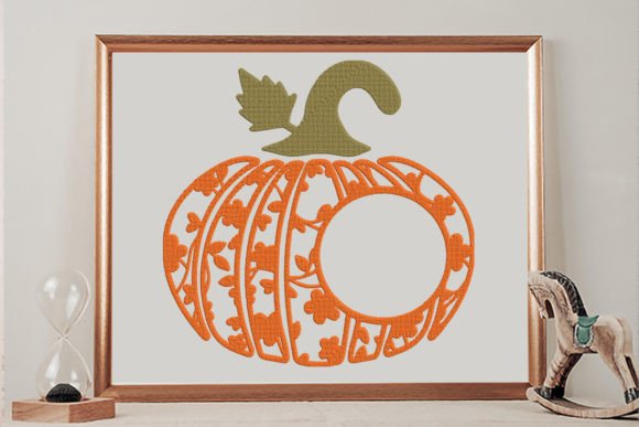 Decorative Pumpkin Monogram Frame Review
