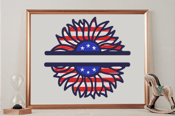 Flag USA Monogram Sunflower: Craft Fair Review