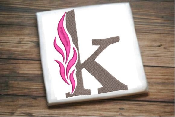 K Letter Alphabet on Fire: A Designer's Review for Boutique Apparel