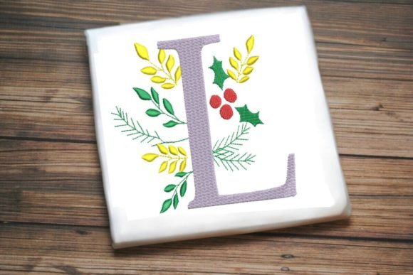 L Christmas Monogram Alphabet Decoration Review