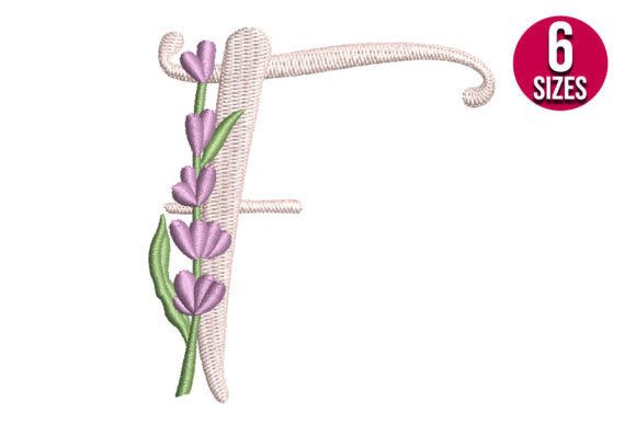 Lavender Font Letter F: A Designer’s Real-World Embroidery Review
