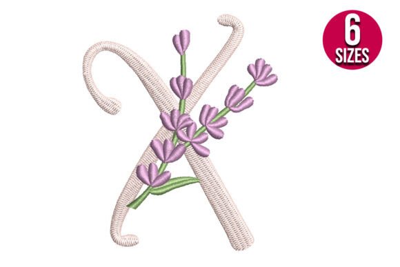 Lavender Font Letter X: A Designer’s Real-World Embroidery Review