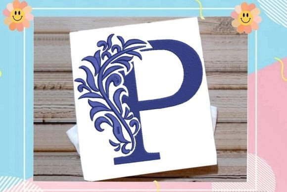 Review: Beautiful Monogram Letter P for Seasonal Embroidery