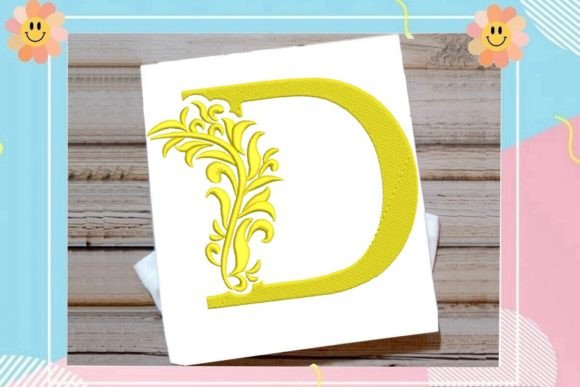 Reviewing Beautiful Monogram Letter D for Custom Embroidery Gifts