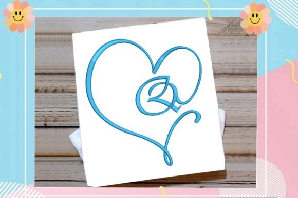Reviewing Q Beautiful Heart Monogram Letter for Sweatshirts
