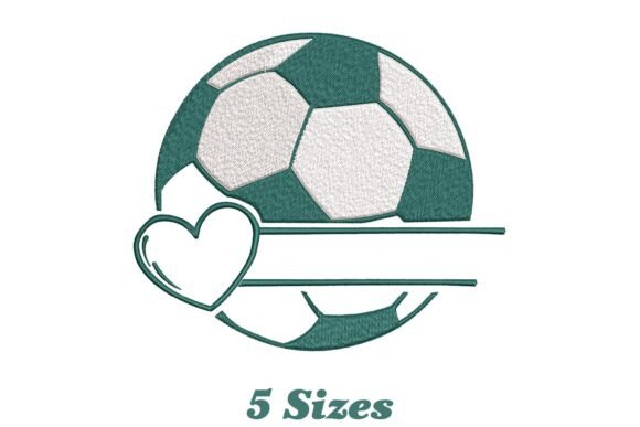 Soccer Ball Split Monogram: A Craft Fair Embroidery Gem?