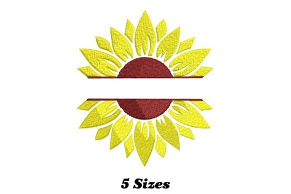 Sunflower Split Name Frame: A Bright Addition to Craft Fair Goods