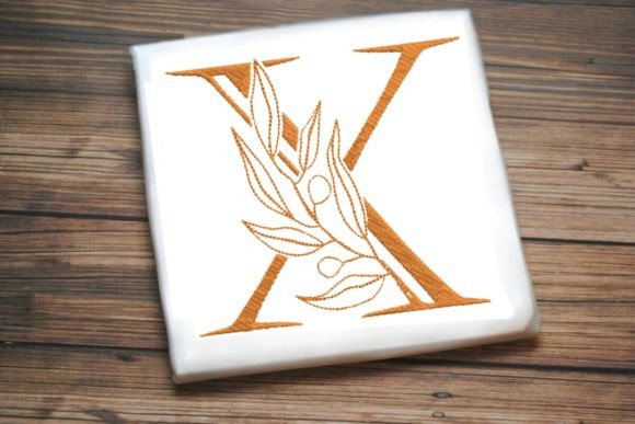 X Letter Enchanted Foliage Alphabet Review